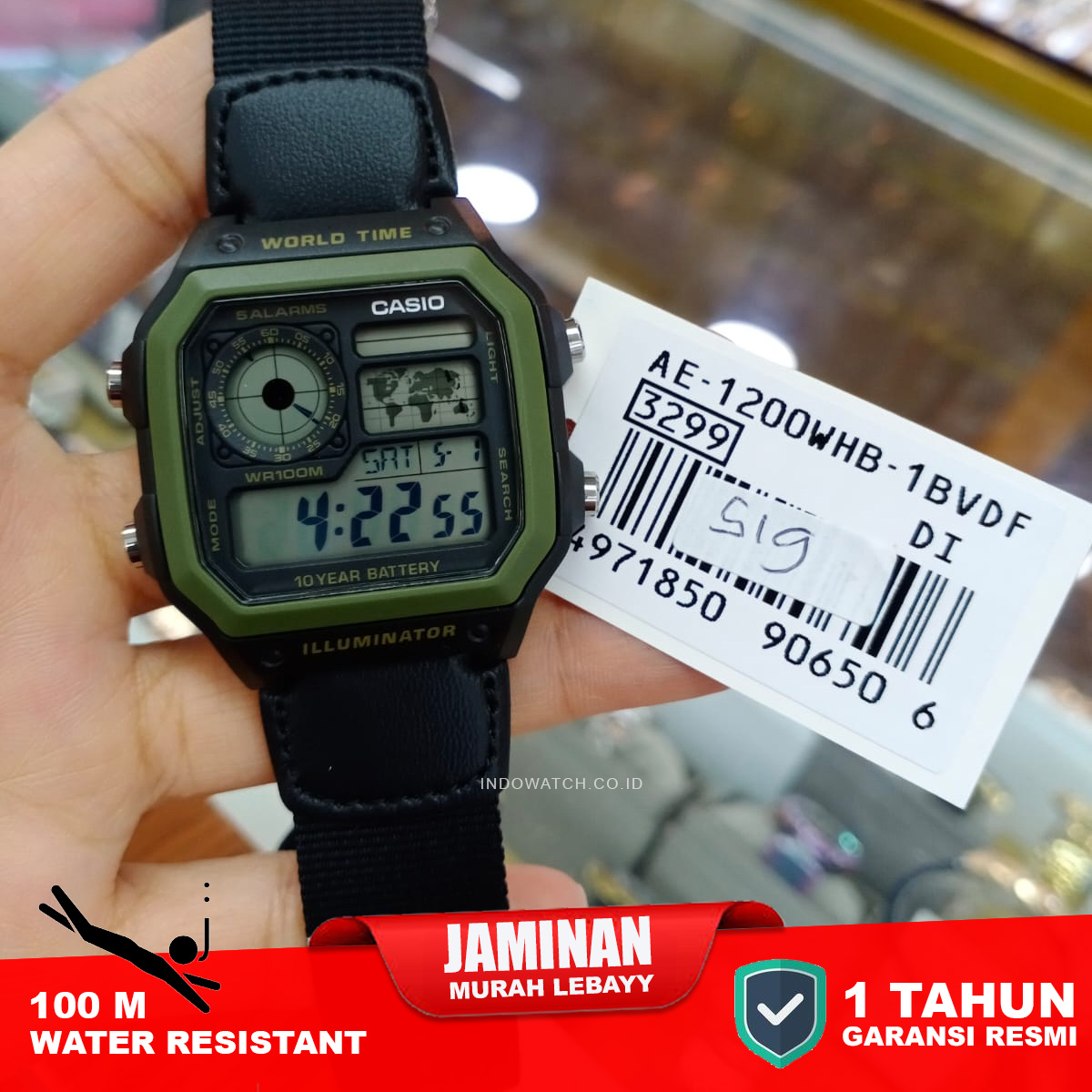 Casio Standard AE-1200WHB-1BV - Image 3