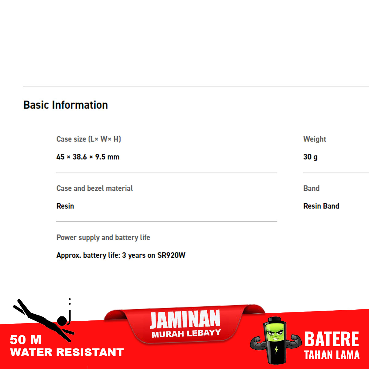 Casio Standard AW-90H-9EV - Image 10