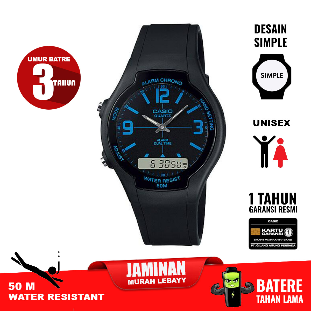 Casio Standard AW-90H-2BV