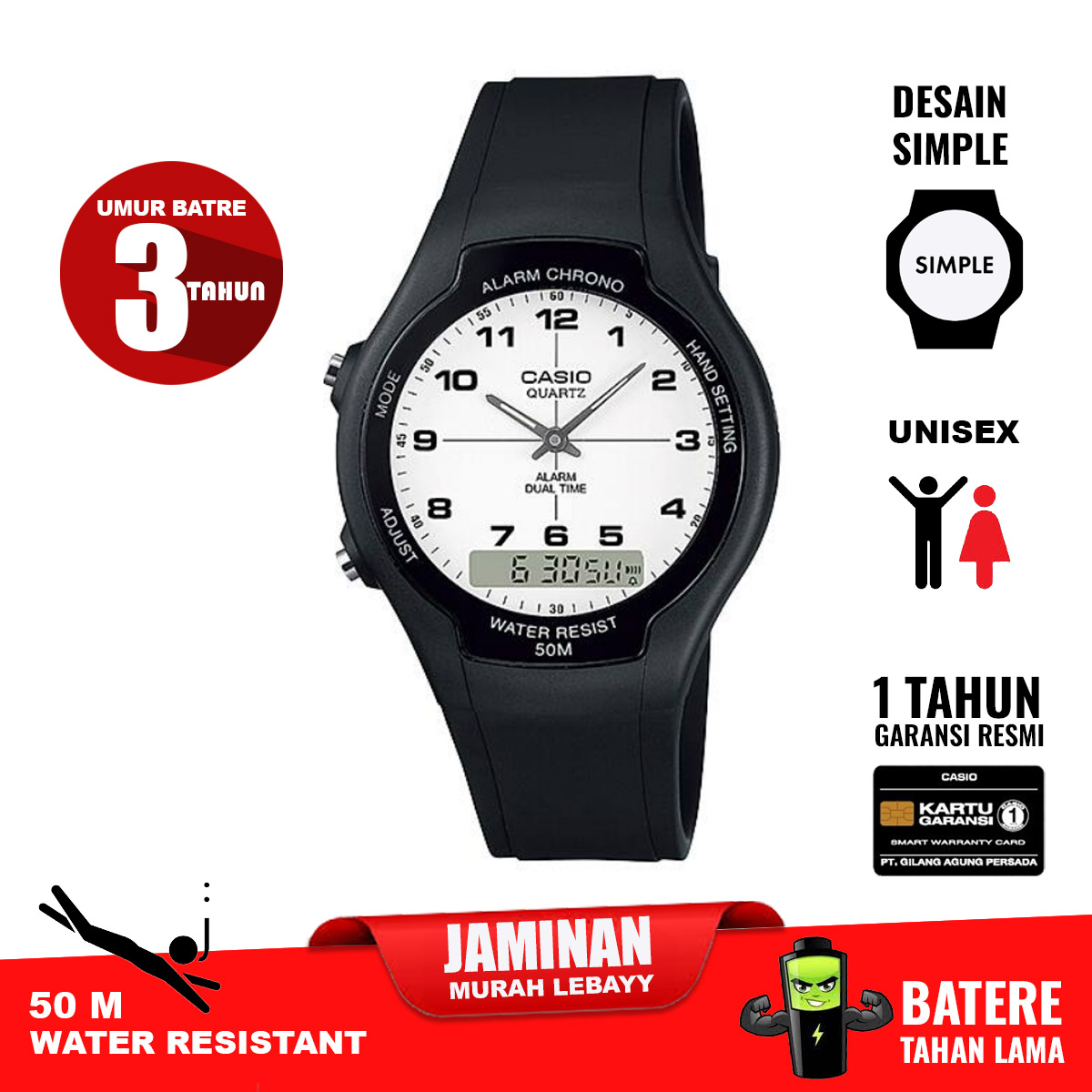 Casio Standard AW-90H-7BV