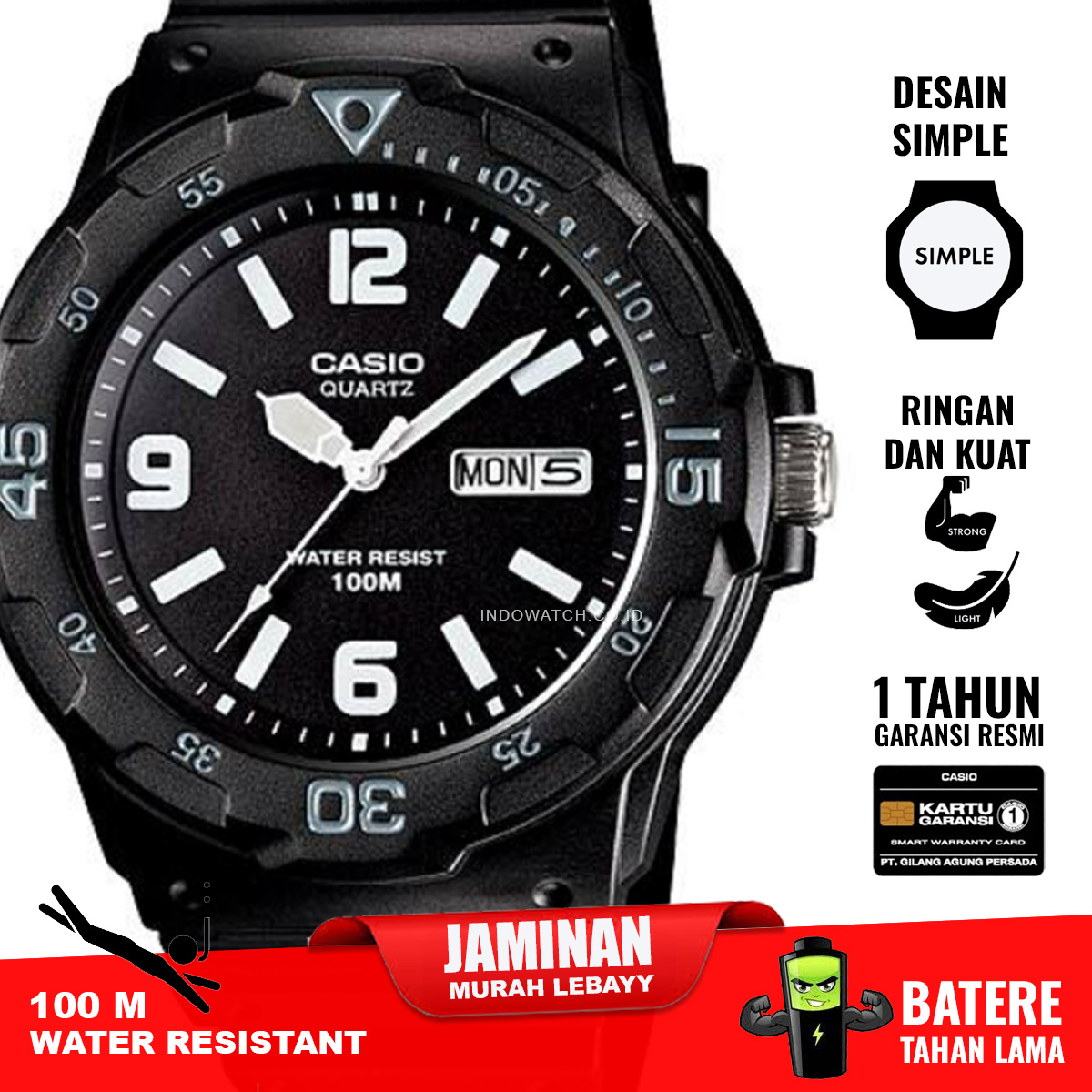 Casio Standard MRW-200H-1B2V - Image 2