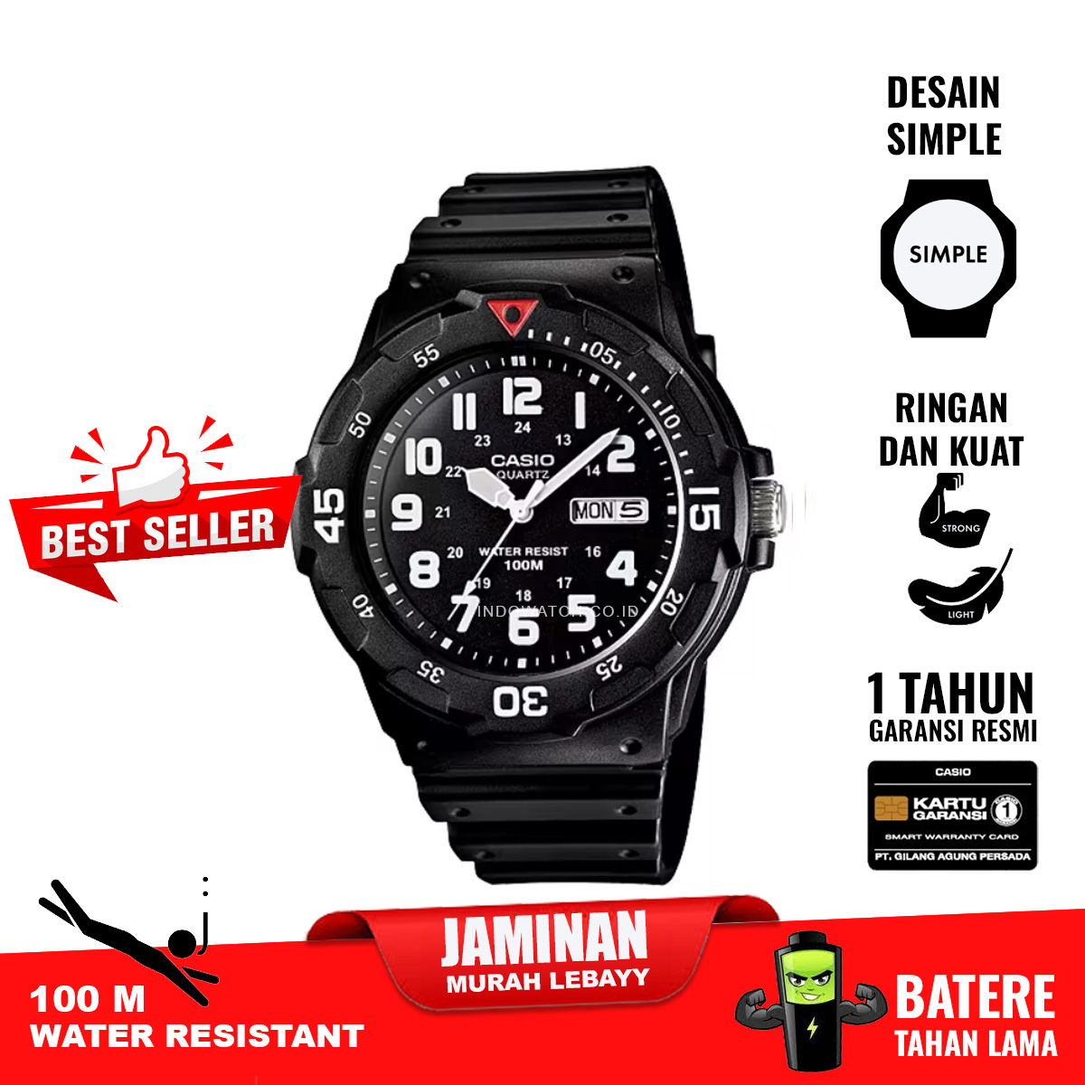 Casio Standard MRW-200H-1BV