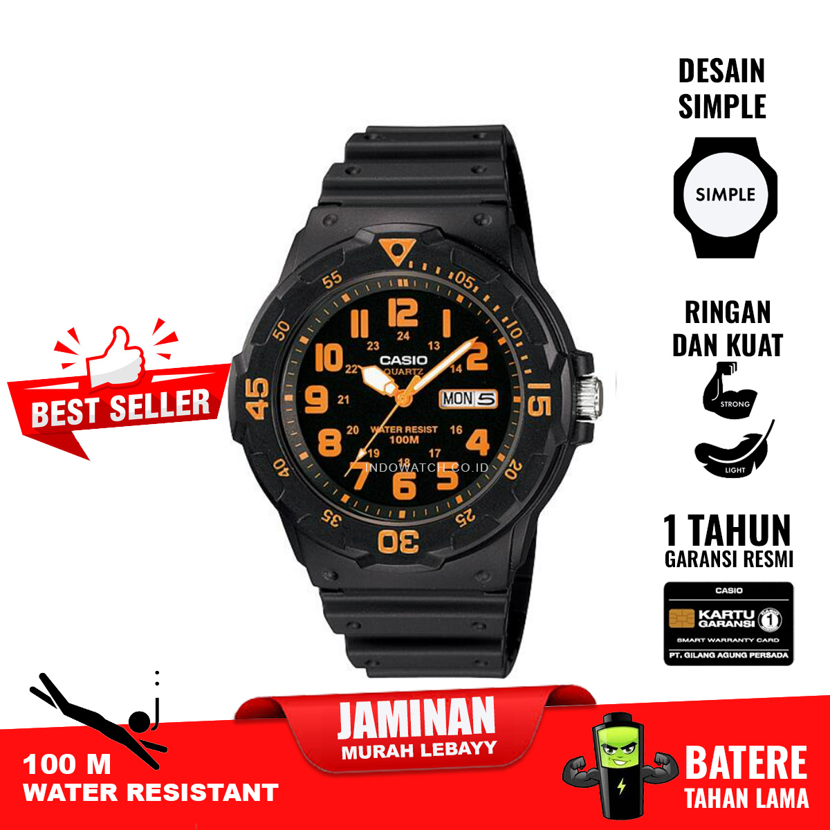 Casio Standard MRW-200H-4BV