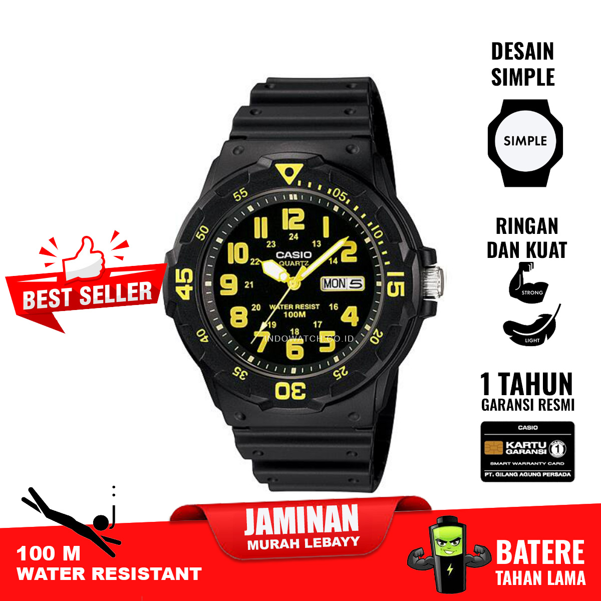 Casio Standard MRW-200H-9BV