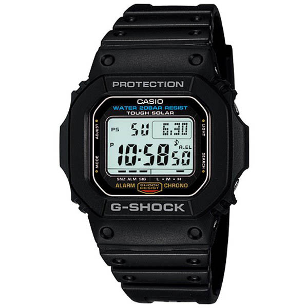 Casio G-Shock G-5600E-1 SOLAR TOUGH
