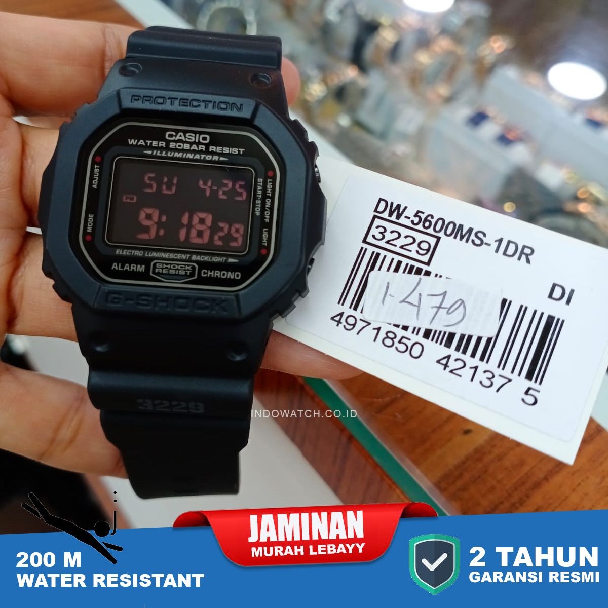 Casio G-Shock DW-5600MS-1 - Image 3