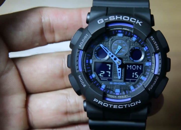 Casio G-Shock GA-100-1A2 – indowatch.co.id