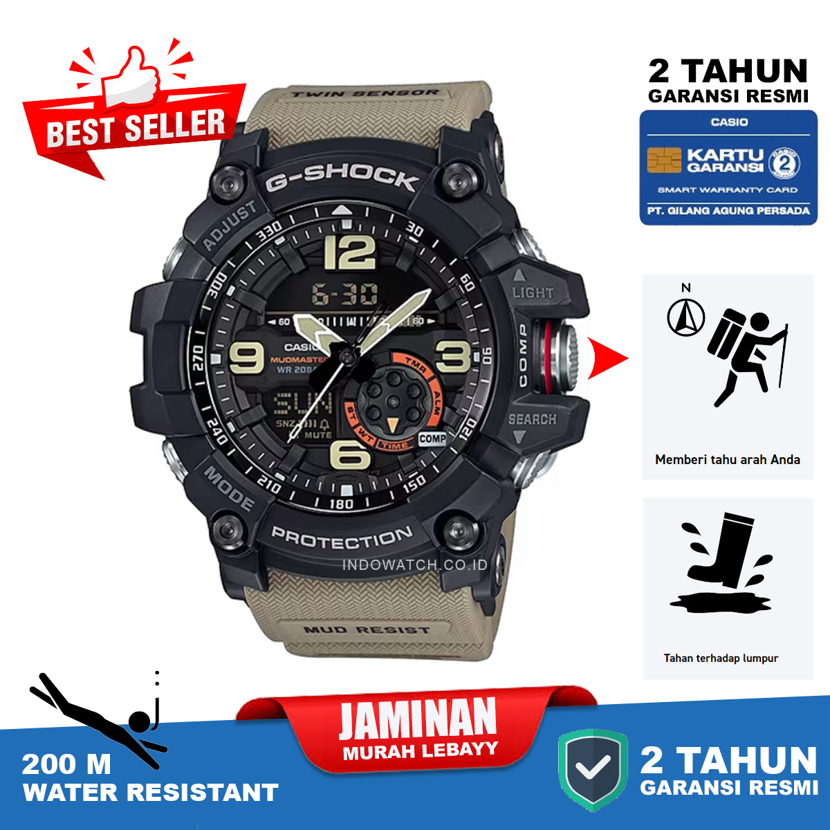 Casio G-Shock Mudmaster GG-1000-1A5