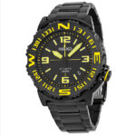SEIKO DIVERS SRP449 AUTOMATIC COMPASS BEZEL BLACK ION-PLATED