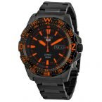 SEIKO 5 SRP547 AUTOMATIC BLACK DIAL DIVER STAINLESS STEEL