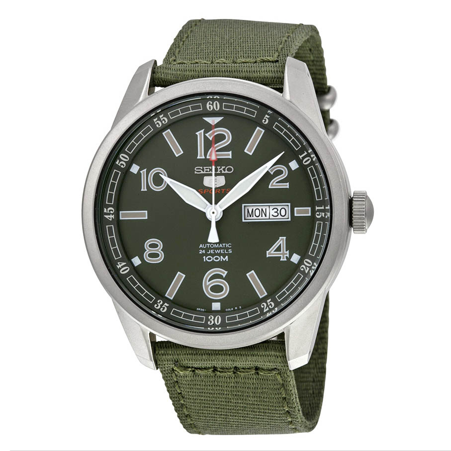 SEIKO 5 SRP621 SPORTS AUTOMATIC GREEN DIAL