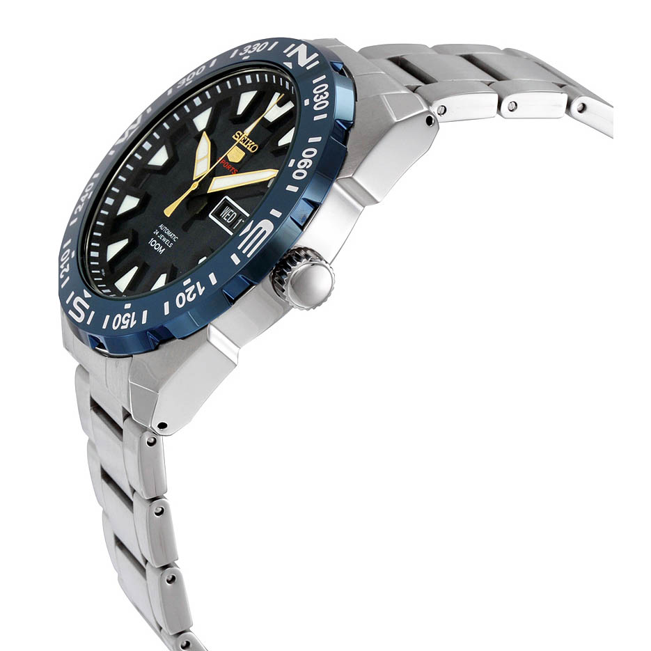 SEIKO 5 SRP747 AUTOMATIC BLUE DIAL STAINLESS STEEL - Image 2