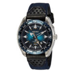 SEIKO PROSPEX SUN059P1 LAND KINETIC GMT LEATHER