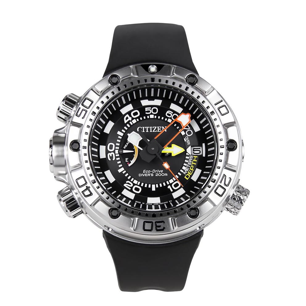 CITIZEN BN2021-03E PROMASTER ECO-DRIVE AQUALAND DEPTH METER