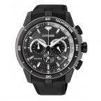 CITIZEN CA4157-17E ECO-DRIVE CHRONOGRAPH BLACK DIAL