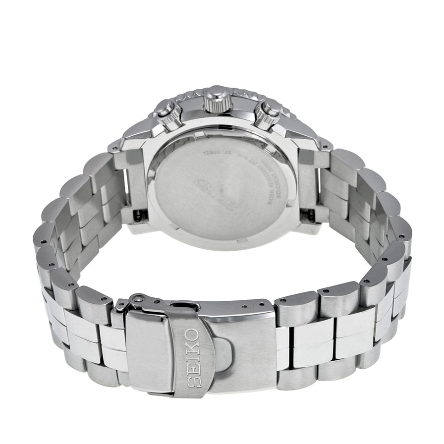 SEIKO CHRONOGRAPH SNA411 Flight Alarm BLACK DIAL - Image 3