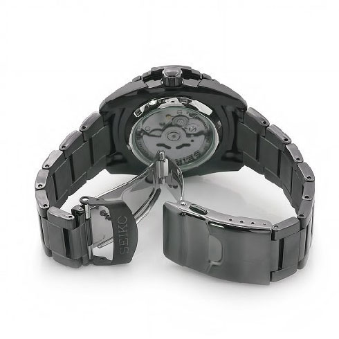 Seiko 5 SNZJ11 Automatic BLACK DIAL STAINLESS STEEL - Image 3