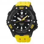 SEIKO 5 SPORTS SRP509K1 AUTOMATIC BLACK DIAL YELLOW RUBBER