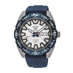 Seiko 5 Sports SRP783K1 Automatic White Dial RUBBER - Limited Edition