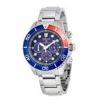SEIKO PROSPEX DIVER SSC019 SOLAR CHRONOGRAPH BLUE DIAL