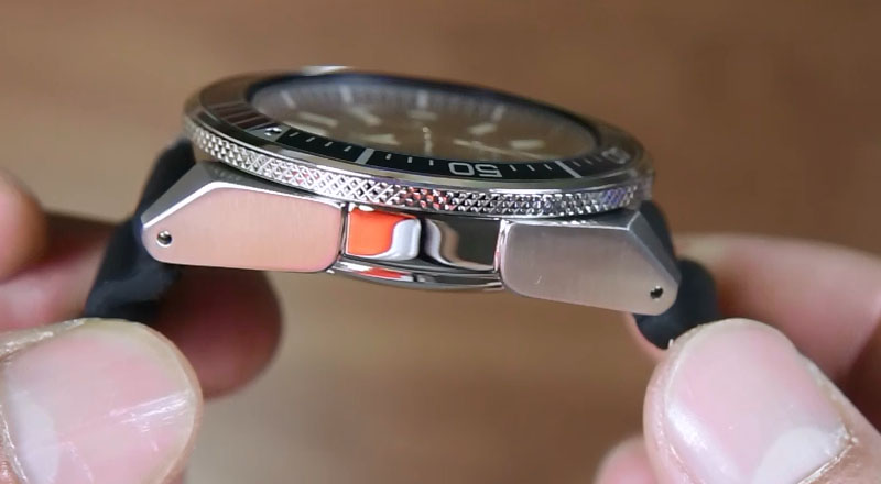 Seiko SRPB53K1 Samurai Automatic Divers silicone band - Image 5