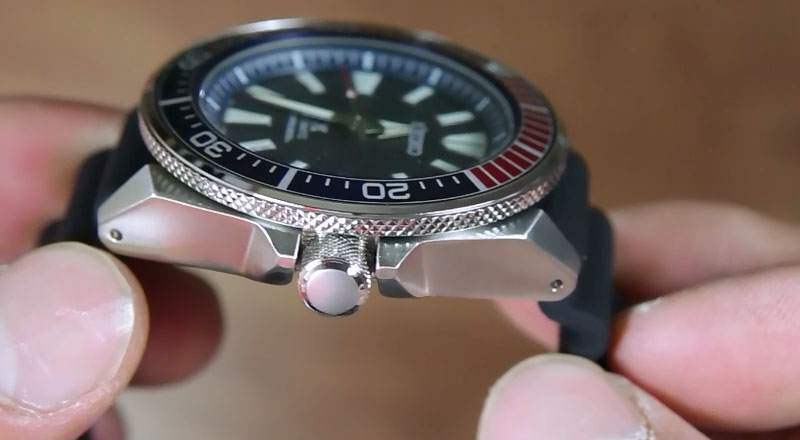 Seiko SRPB53K1 Samurai Automatic Divers silicone band - Image 6