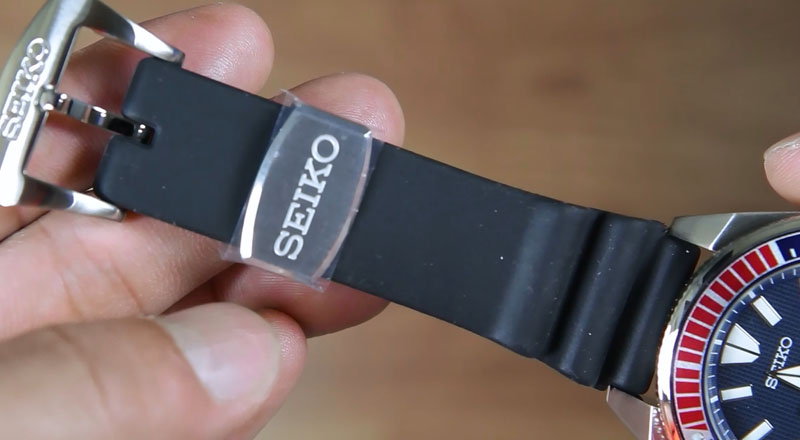 Seiko SRPB53K1 Samurai Automatic Divers silicone band - Image 7