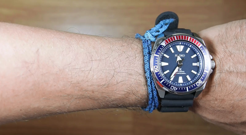 Seiko SRPB53K1 Samurai Automatic Divers silicone band - Image 10