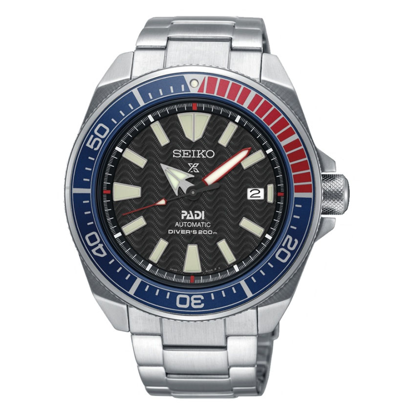 Seiko SRPB99 PADI Samurai Automatic Divers stainless steel