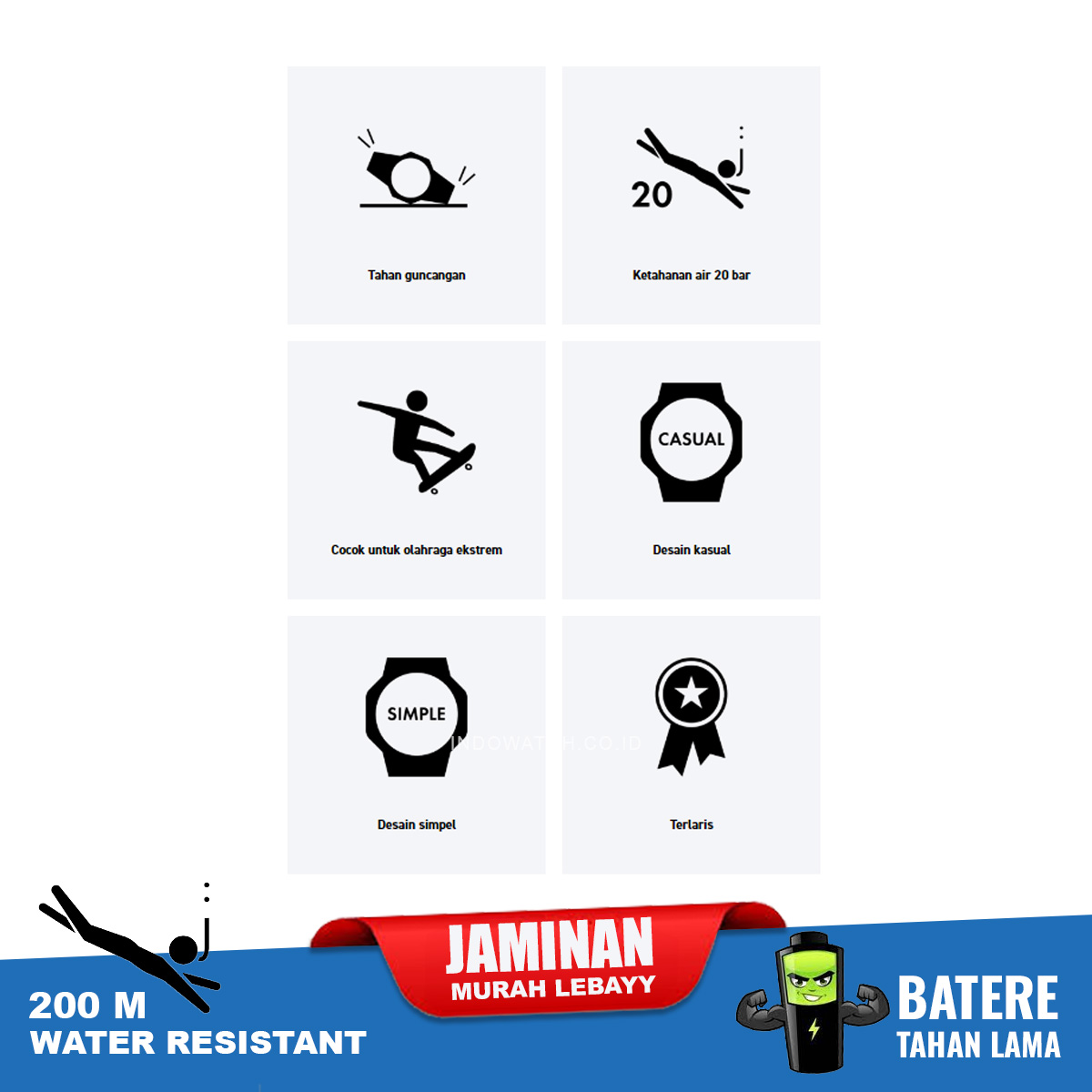 Casio G-Shock DW-5600BB-1DR - Image 4