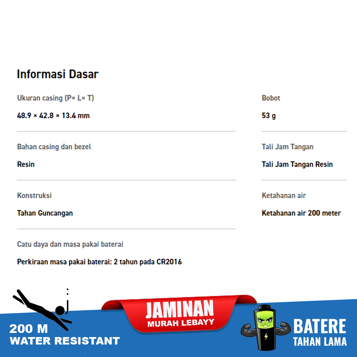 Casio G-Shock DW-5600BB-1DR - Image 5