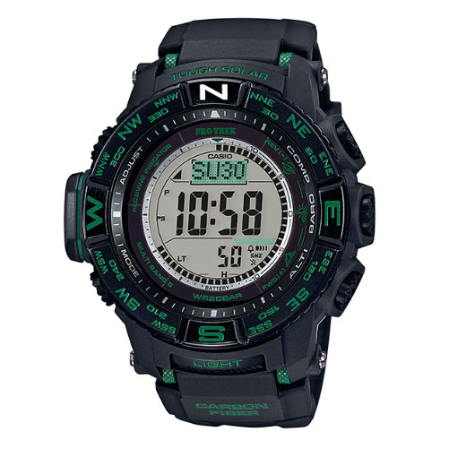 Casio Pro-Trek PRW-S3500-1 Sapphire glass