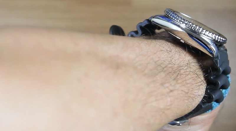 SEIKO DIVERS SKX007K1 AUTOMATIC BLACK DIAL RUBBER BAND - Image 13