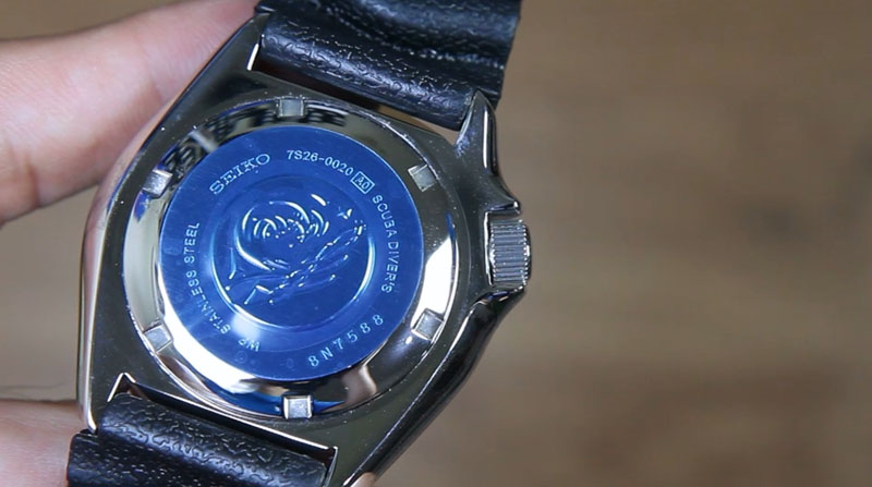 SEIKO DIVERS SKX009K1 AUTOMATIC BLUE DIAL RUBBER BAND - Image 9