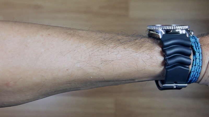 SEIKO DIVERS SKX009K1 AUTOMATIC BLUE DIAL RUBBER BAND - Image 12