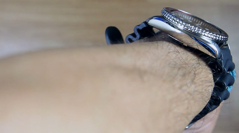 SEIKO DIVERS SKX009K1 AUTOMATIC BLUE DIAL RUBBER BAND - Image 13