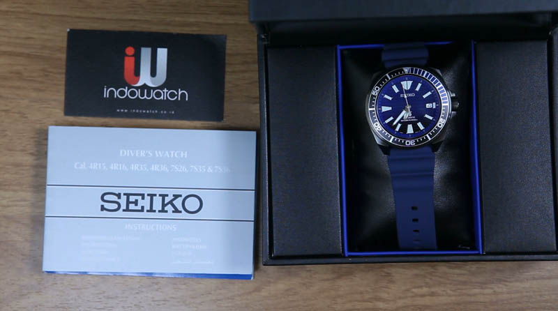 SEIKO SAMURAI SRPD09K1 AUTOMATIC SAVE THE OCEAN SPECIAL EDITION - Image 3