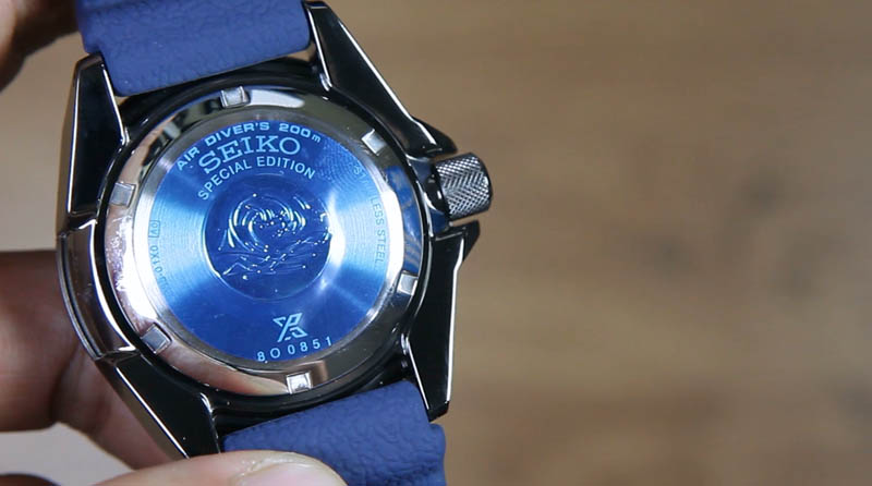 SEIKO SAMURAI SRPD09K1 AUTOMATIC SAVE THE OCEAN SPECIAL EDITION - Image 9