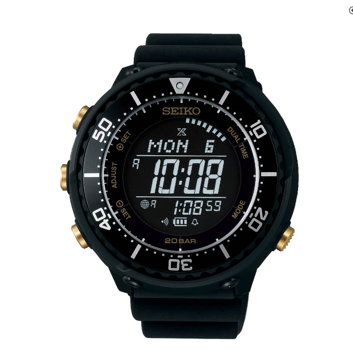 SEIKO SBEP005 PROSPEX DIGI-TUNA SOLAR X LOWERCASE