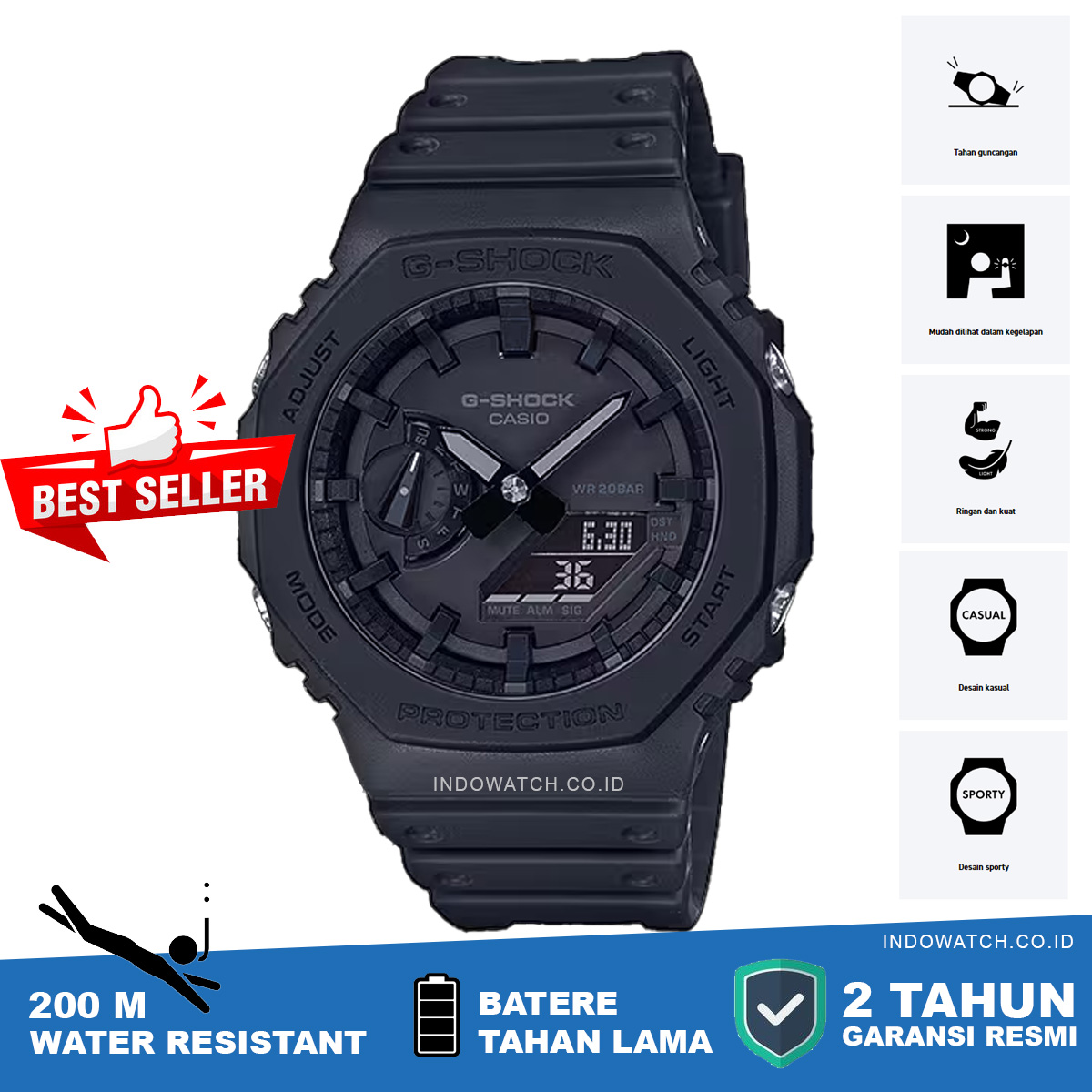 Casio G-Shock CARBON CORE GA-2100-1A1