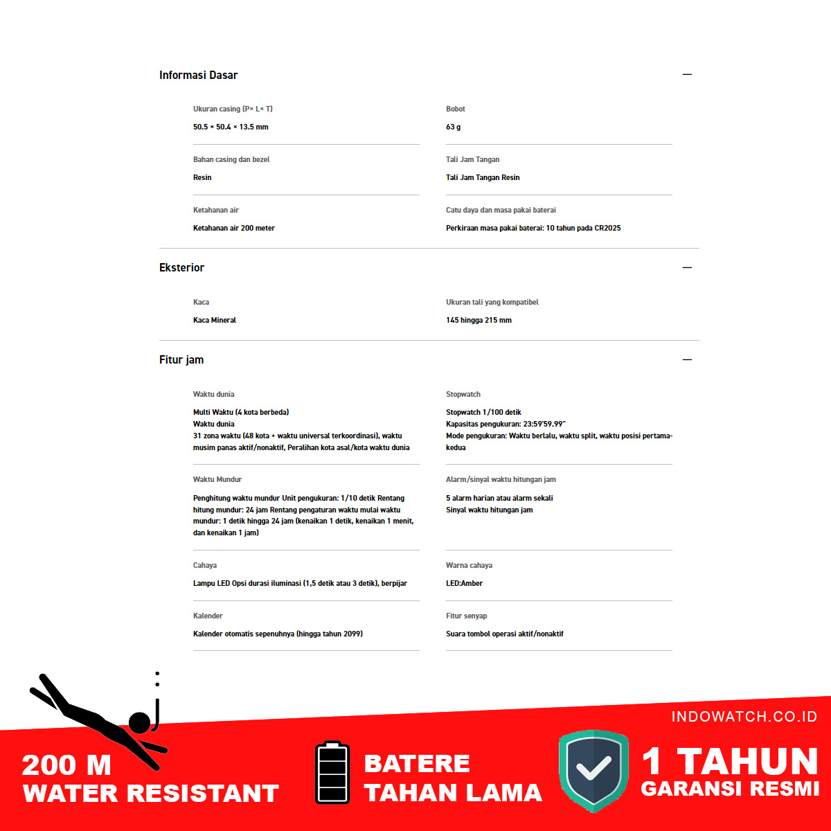 Casio Standard DW-291H-1BV - Image 2