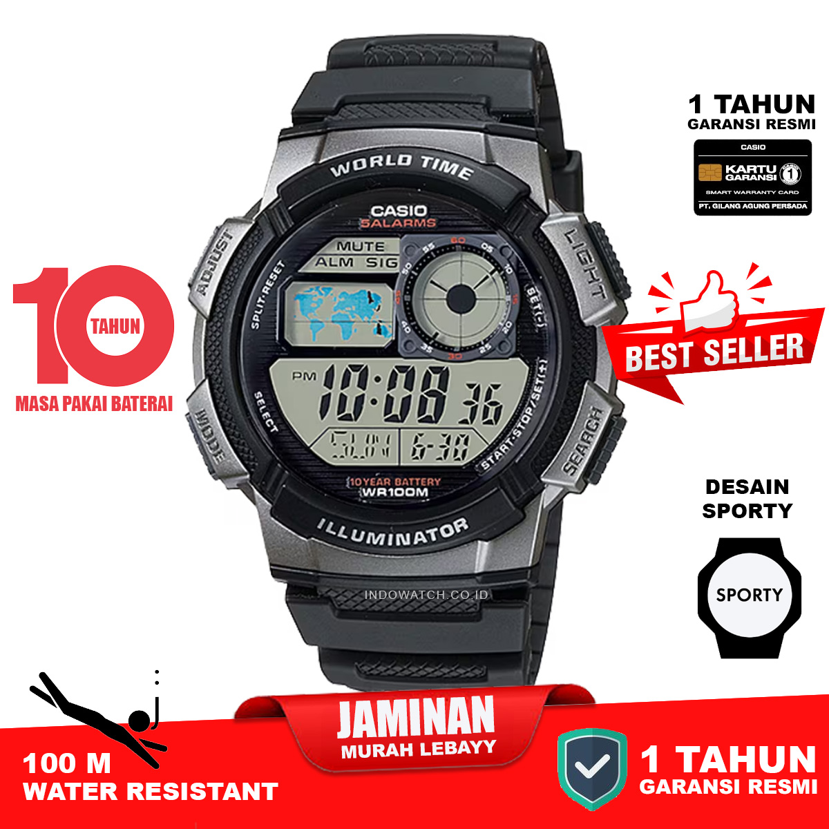 Casio Standard AE-1000W-1BV