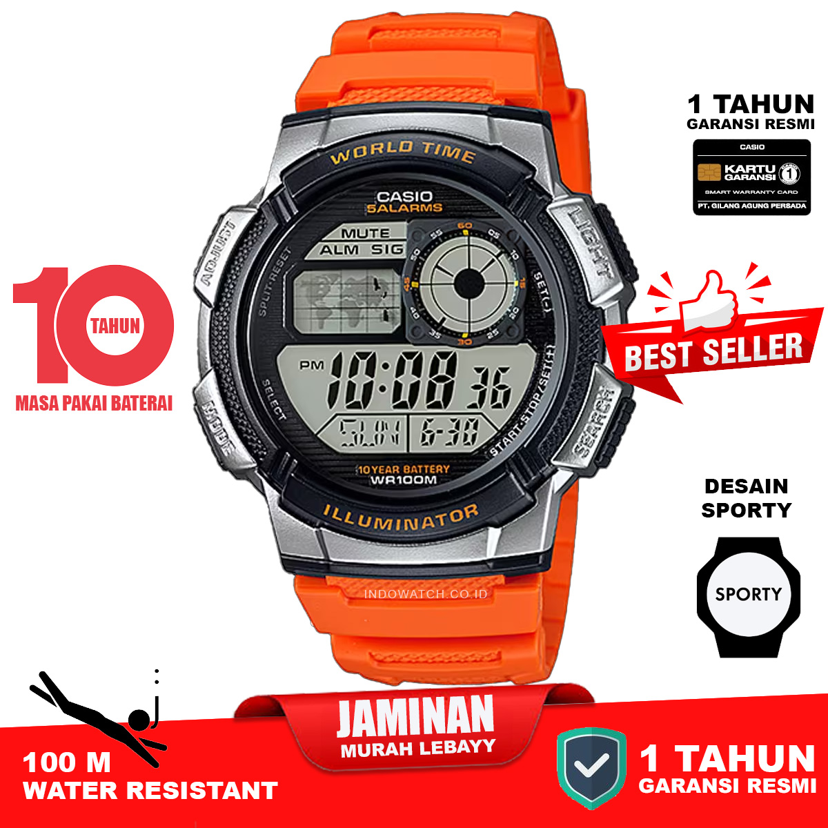 Casio Standard AE-1000W-4BV