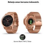 Garmin Vivomove Luxe - Milanese with 18K Rose Gold Hardware