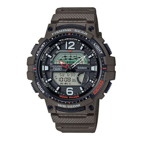 Casio OutGear FISHING GEAR WSC-1250H-3AV