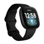 FITBIT VERSA 3 SMARTWATCH Black/Black Aluminum