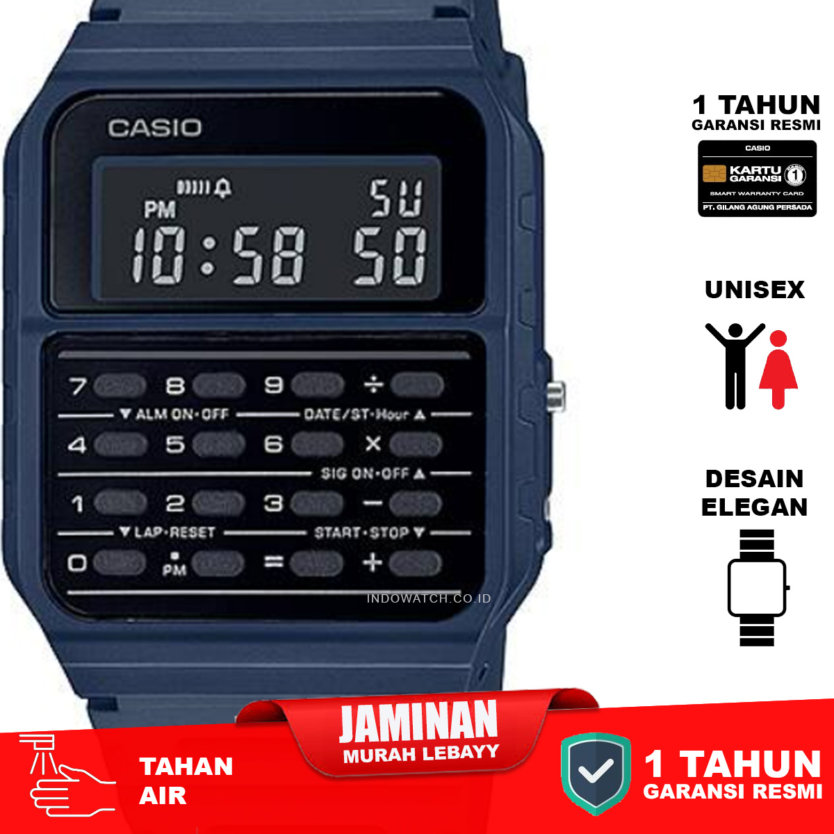 Casio CA-53WF-2B CALCULATOR / DATA BANK - Image 2