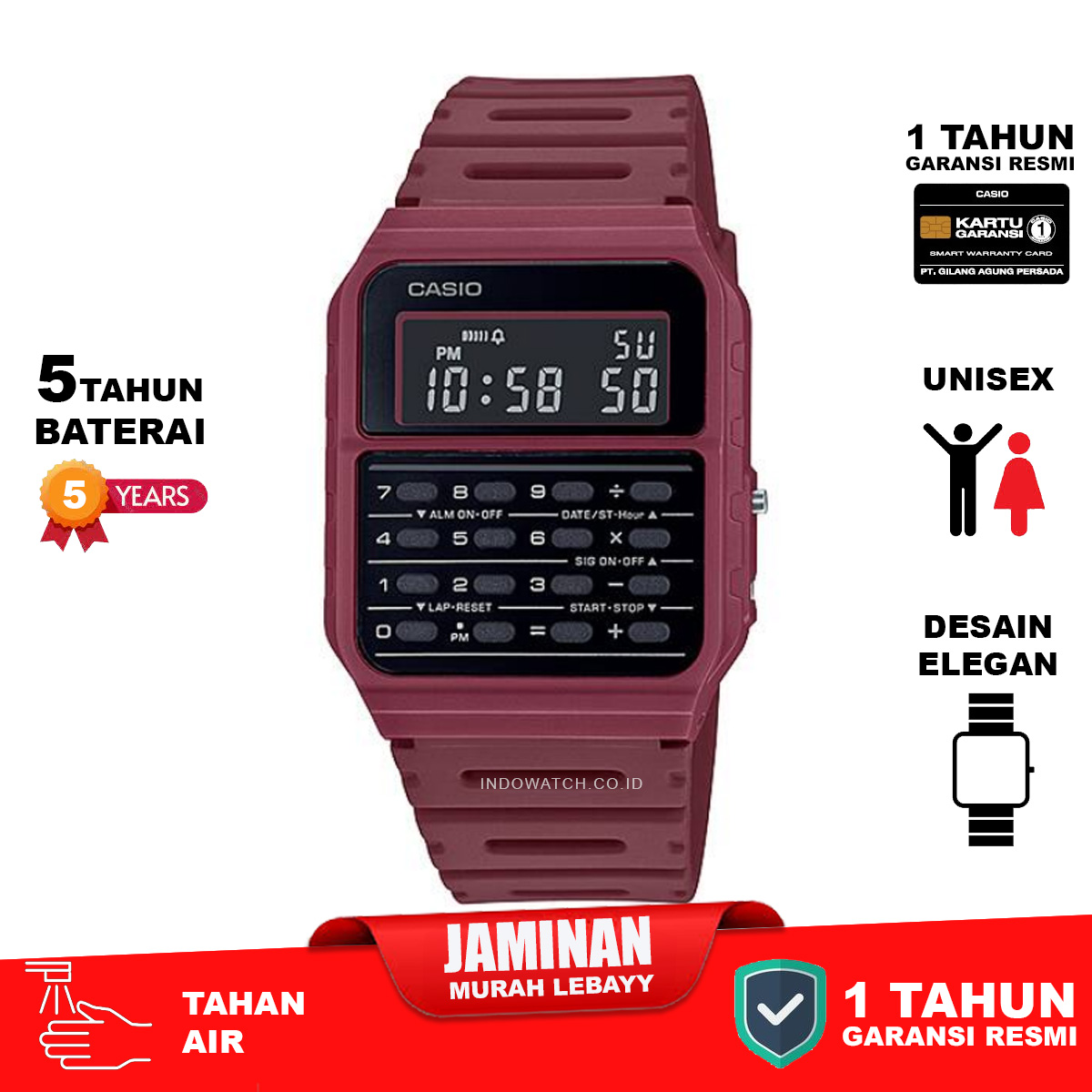 CASIO CA-53WF-4B CALCULATOR / DATA BANK