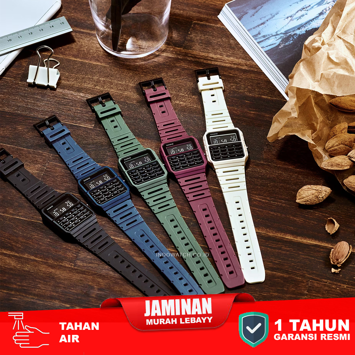 CASIO CA-53WF-4B CALCULATOR / DATA BANK - Image 4