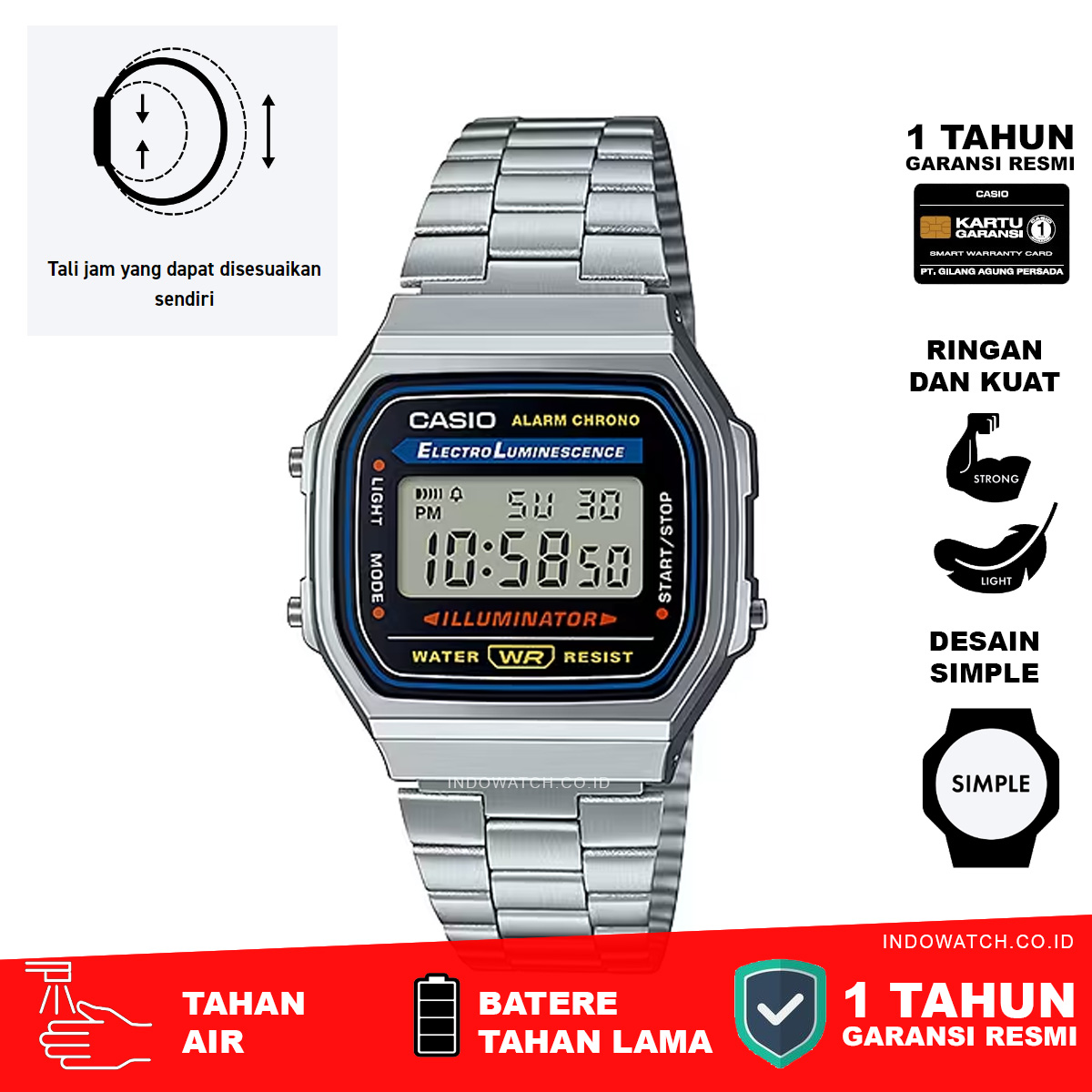 Casio standard A168WA-1 vintage